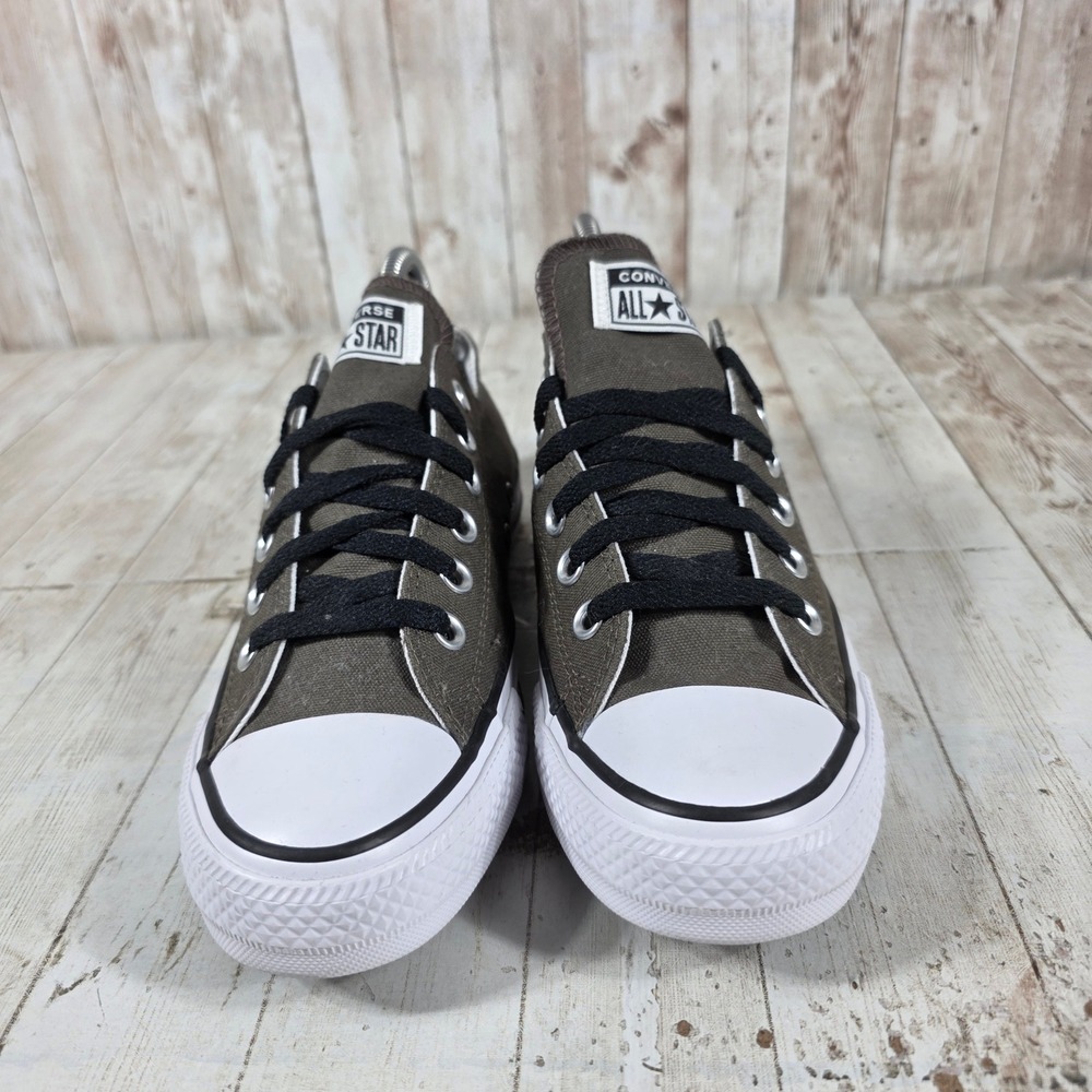 Converse Chuck Taylor All Star Low Top Olive Charcoal Brown Sneakers 152621C 7.5 - Picture 2 of 8